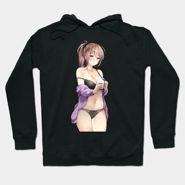 Sexy anime girl Hoodie by Venandeu